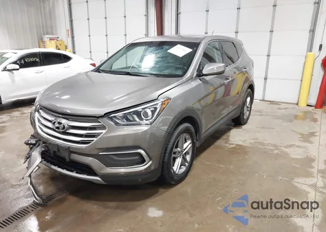 2018 Hyundai Santa Fe Sport 2.4L from USA, damaged, VIN 5NMZTDLB0JH092246